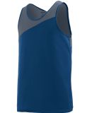 Augusta Sportswear 353 Youth Accelerate Jersey in Navy/ graphite