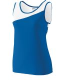 Augusta Sportswear 354 Women's Accelerate Jersey in Royal/ white