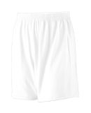 Augusta Sportswear 991 Youth Jersey Knit Short in White