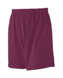 Augusta Sportswear 991 Youth Jersey Knit Short in Maroon