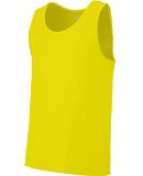 Augusta Sportswear 704 Youth Training Tank in Power yellow