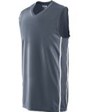Augusta Sportswear 1181 Youth Winning Streak Game  in Graphite/ white