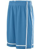 Augusta Sportswear 1185 Winning Streak Short in Columbia blue/ white