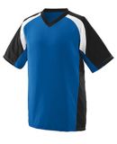 Augusta Sportswear 1535 Nitro Jersey in Royal/ black/ white