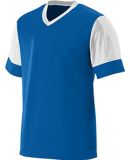 Augusta Sportswear 1600 Lightning Jersey in Royal/ white