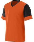 Augusta Sportswear 1601 Youth Lightning Jersey in Orange/ black