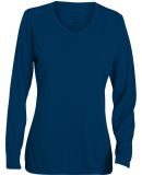 Augusta Sportswear 1788 Women's Long Sleeve Wickin in Navy