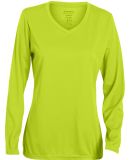 Augusta Sportswear 1788 Women's Long Sleeve Wickin in Lime