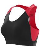 Augusta Sportswear 2418 Girls' All Sport Sports Br Black/ Red