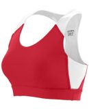 Augusta Sportswear 2418 Girls' All Sport Sports Br Red/ White