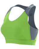 Augusta Sportswear 2418 Girls' All Sport Sports Br Lime/ Graphite