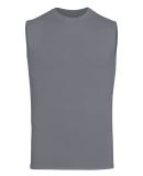 Augusta Sportswear 2602 Hyperform Sleeveless Compr in Graphite