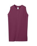 Augusta Sportswear 556 Women's Sleeveless V-Neck J in Maroon