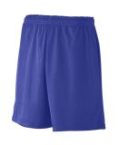 Augusta Sportswear 734 Youth Mini Mesh League Shor PURPLE