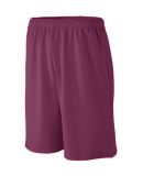 Augusta Sportswear 809 Youth Longer Length Wicking in Maroon