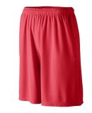 Augusta Sportswear 814 Youth Longer Length Wicking in Red