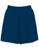 Augusta Sportswear 961 Girls' Wicking Mesh Short in Navy