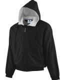 Augusta Sportswear 3280 Hooded Fleece Lined Jacket in Black