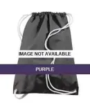 Augusta Sportswear 173 Drawstring Backpack Purple