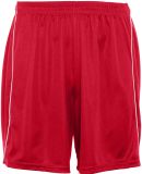 Augusta Sportswear 460 Wicking Soccer Short with P in Red/ white