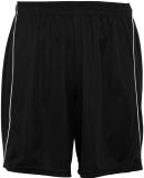 Augusta Sportswear 460 Wicking Soccer Short with P in Black/ white