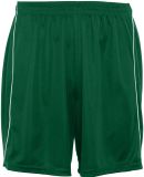 Augusta Sportswear 461 Youth Wicking Soccer Short  in Dark green/ white