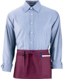 Augusta Sportswear 2700 Cafe Waist Apron in Maroon