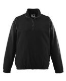 Augusta Sportswear 3530 Chill Fleece Half-Zip Pull in Black