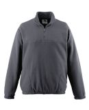 Augusta Sportswear 3531 Youth Chill Fleece Half-Zi in Charcoal heather