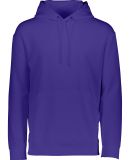 Augusta Sportswear 5505 Wicking Fleece Hoodie in Purple