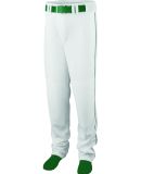 Augusta Sportswear 1445 Series Baseball/Softball P in White/ dark green