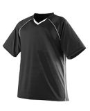 Augusta Sportswear 214 Striker Jersey in Black/ white