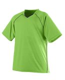 Augusta Sportswear 214 Striker Jersey in Lime/ black