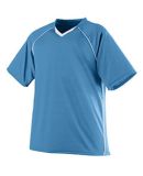 Augusta Sportswear 215 Youth Striker Jersey in Columbia blue/ white