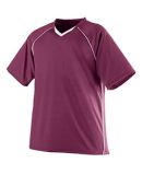 Augusta Sportswear 215 Youth Striker Jersey in Maroon/ white