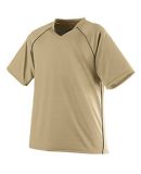 Augusta Sportswear 215 Youth Striker Jersey in Vegas gold/ black