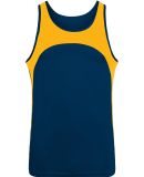 Augusta Sportswear 340 Velocity Track Jersey in Navy/ gold