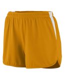 Augusta Sportswear 347 Women's Velocity Track Shor in Gold/ white