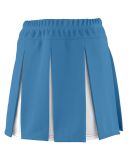 Augusta Sportswear 9115 Women's Liberty Skirt in Columbia blue/ white