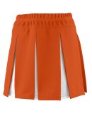 Augusta Sportswear 9115 Women's Liberty Skirt in Orange/ white