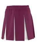 Augusta Sportswear 9115 Women's Liberty Skirt in Maroon/ white