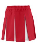 Augusta Sportswear 9115 Women's Liberty Skirt in Red/ white