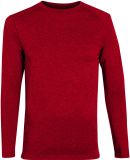 Augusta Sportswear 2807 Kinergy Long Sleeve Tee in Red heather