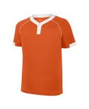 Augusta Sportswear 1552 Stanza Jersey in Orange/ white