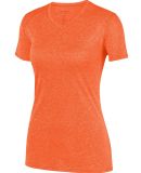 Augusta Sportswear 2805 Women's Kinergy Heathered  in Orange heather