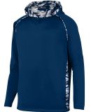 Augusta Sportswear 5539 Youth Mod Camo Hoodie in Navy/ navy mod