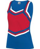 Augusta Sportswear 9140 Women's Pike Shell in Royal/ red/ white