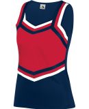 Augusta Sportswear 9140 Women's Pike Shell in Navy/ red/ white