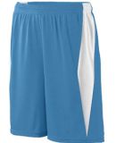 Augusta Sportswear 9735 Top Score Short in Columbia blue/ white