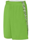 Augusta Sportswear 1164 Youth Hook Shot Reversible in Lime/ lime digi